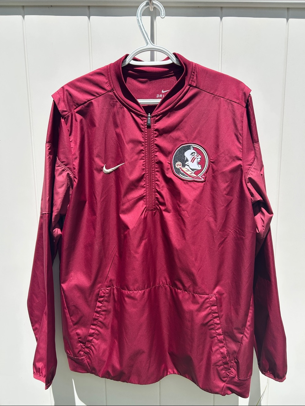 Florida State Seminoles Nike Quarter--Zip Pullover
